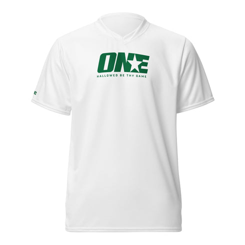 1STAR White Emerald Recycled Sports Jersey T-Shirt